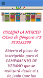 Mobile Screenshot of colegiolamerced.es